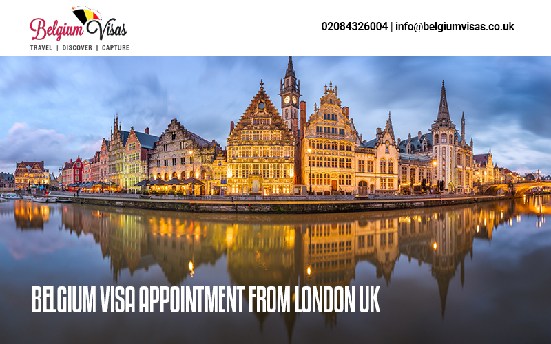 Belgium Visa Appointment from London